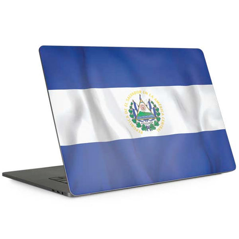 El Salvador Flag MacBook Skins